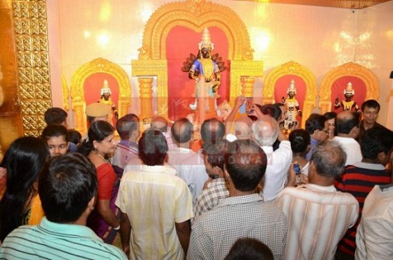 Chopper service for Durga Puja revellers in Tripura Chopper service for Durga Puja revellers in Tripura